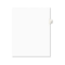 Avery Avery-Style Legal Side Tab Divider, Title: 57, Letter, White, 25/Pack AVE01057