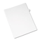Avery Avery-Style Legal Side Tab Divider, Title: 57, Letter, White, 25/Pack AVE01057