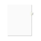 Avery Avery-Style Legal Side Tab Divider, Title: 57, Letter, White, 25/Pack AVE01057