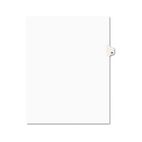 Avery Avery-Style Legal Side Tab Divider, Title: 58, Letter, White, 25/Pack AVE01058