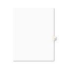 Avery Avery-Style Legal Side Tab Divider, Title: 65, Letter, White, 25/Pack AVE01065
