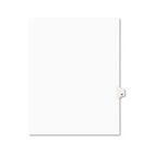 Avery Avery-Style Legal Side Tab Divider, Title: 67, Letter, White, 25/Pack AVE01067