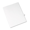 Avery Avery-Style Legal Side Tab Divider, Title: 68, Letter, White, 25/Pack AVE01068