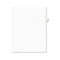 Avery Avery-Style Legal Side Tab Divider, Title: 7, Letter, White, 25/Pack AVE11917