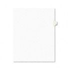Avery Avery-Style Legal Side Tab Divider, Title: 7, Letter, White, 25/Pack AVE11917