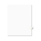 Avery Avery-Style Legal Side Tab Divider, Title: 70, Letter, White, 25/Pack AVE01070