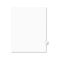 Avery Avery-Style Legal Side Tab Divider, Title: 71, Letter, White, 25/Pack AVE01071