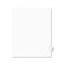 Avery Avery-Style Legal Side Tab Divider, Title: 72, Letter, White, 25/Pack AVE01072