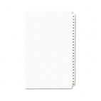 Avery Avery-Style Legal Side Tab Divider, Title: 76-100, 14 x 8 1/2, White, 1 Set AVE01433