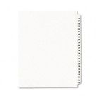 Avery Avery-Style Legal Side Tab Divider, Title: 76-100, Letter, White, 1 Set AVE01333