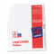 Avery Avery-Style Legal Side Tab Divider, Title: 76-100, Letter, White, 1 Set AVE11397