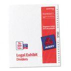 Avery Avery-Style Legal Side Tab Divider, Title: 76-100, Letter, White, 1 Set AVE11397