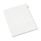 Avery Avery-Style Legal Side Tab Divider, Title: 77, Letter, White, 25/Pack AVE01077