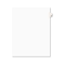 Avery Avery-Style Legal Side Tab Divider, Title: 78, Letter, White, 25/Pack AVE01078