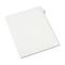 Avery Avery-Style Legal Side Tab Divider, Title: 78, Letter, White, 25/Pack AVE01078