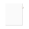 Avery Avery-Style Legal Side Tab Divider, Title: 79, Letter, White, 25/Pack AVE01079