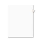Avery Avery-Style Legal Side Tab Divider, Title: 79, Letter, White, 25/Pack AVE01079