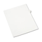 Avery Avery-Style Legal Side Tab Divider, Title: 83, Letter, White, 25/Pack AVE01083