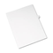 Avery Avery-Style Legal Side Tab Divider, Title: 85, Letter, White, 25/Pack AVE01085