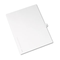 Avery Avery-Style Legal Side Tab Divider, Title: 86, Letter, White, 25/Pack AVE01086