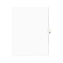 Avery Avery-Style Legal Side Tab Divider, Title: 88, Letter, White, 25/Pack AVE01088