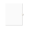 Avery Avery-Style Legal Side Tab Divider, Title: 88, Letter, White, 25/Pack AVE01088
