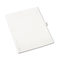 Avery Avery-Style Legal Side Tab Divider, Title: 88, Letter, White, 25/Pack AVE01088
