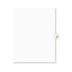 Avery Avery-Style Legal Side Tab Divider, Title: 88, Letter, White, 25/Pack AVE01088