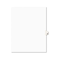 Avery Avery-Style Legal Side Tab Divider, Title: 90, Letter, White, 25/Pack AVE01090