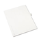 Avery Avery-Style Legal Side Tab Divider, Title: 90, Letter, White, 25/Pack AVE01090