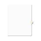 Avery Avery-Style Legal Side Tab Divider, Title: 90, Letter, White, 25/Pack AVE01090