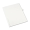 Avery Avery-Style Legal Side Tab Divider, Title: 91, Letter, White, 25/Pack AVE01091