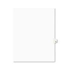 Avery Avery-Style Legal Side Tab Divider, Title: 91, Letter, White, 25/Pack AVE01091