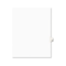 Avery Avery-Style Legal Side Tab Divider, Title: 92, Letter, White, 25/Pack AVE01092