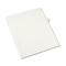 Avery Avery-Style Legal Side Tab Divider, Title: 92, Letter, White, 25/Pack AVE01092
