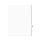 Avery Avery-Style Legal Side Tab Divider, Title: 93, Letter, White, 25/Pack AVE01093