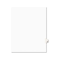 Avery Avery-Style Legal Side Tab Divider, Title: 95, Letter, White, 25/Pack AVE01095