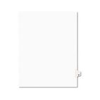 Avery Avery-Style Legal Side Tab Divider, Title: 97, Letter, White, 25/Pack AVE01097