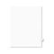 Avery Avery-Style Legal Side Tab Divider, Title: 97, Letter, White, 25/Pack AVE01097