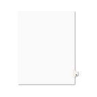 Avery Avery-Style Legal Side Tab Divider, Title: 98, Letter, White, 25/Pack AVE01098