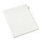 Avery Avery-Style Legal Side Tab Divider, Title: 98, Letter, White, 25/Pack AVE01098
