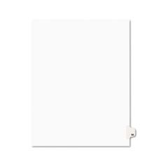 Avery Avery-Style Legal Side Tab Divider, Title: 99, Letter, White, 25/Pack AVE01099