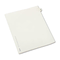 Avery Avery-Style Legal Side Tab Divider, Title: 99, Letter, White, 25/Pack AVE01099