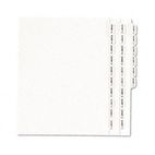 Avery Avery-Style Legal Side Tab Divider, Title: Exhibit A-Z, Letter, White AVE01370