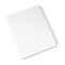 Avery Avery-Style Legal Side Tab Divider, Title: Exhibit A-Z, Letter, White AVE01370