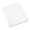Avery Avery-Style Legal Side Tab Dividers, One-Tab, Title A, Letter, White, 25/Pack AVE01401