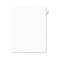 Avery Avery-Style Legal Side Tab Dividers, One-Tab, Title B, Letter, White, 25/Pack AVE01402