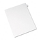 Avery Avery-Style Legal Side Tab Dividers, One-Tab, Title B, Letter, White, 25/Pack AVE01402
