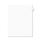 Avery Avery-Style Legal Side Tab Dividers, One-Tab, Title C, Letter, White, 25/Pack AVE01403