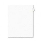 Avery Avery-Style Legal Side Tab Dividers, One-Tab, Title C, Letter, White, 25/Pack AVE01403